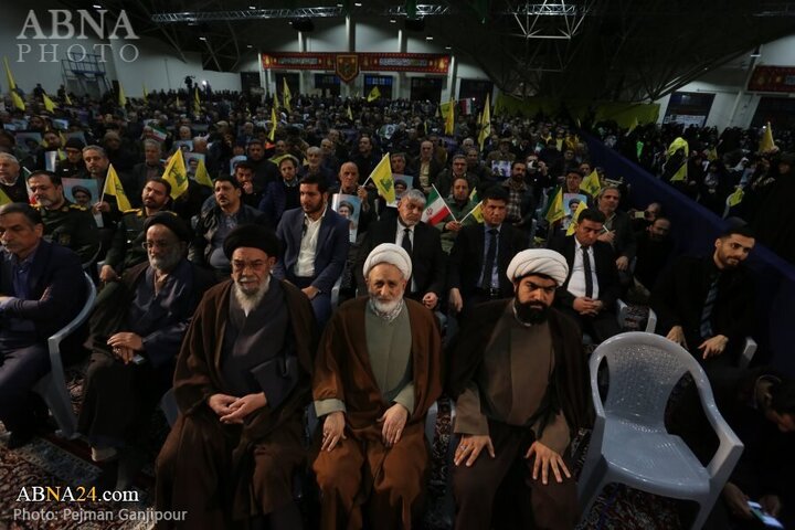 Photos: Commemoration ceremony for martyrs Sayyed Hassan Nasrallah held in Isfahan