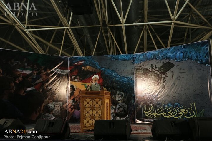 Photos: Commemoration ceremony for martyrs Sayyed Hassan Nasrallah held in Isfahan