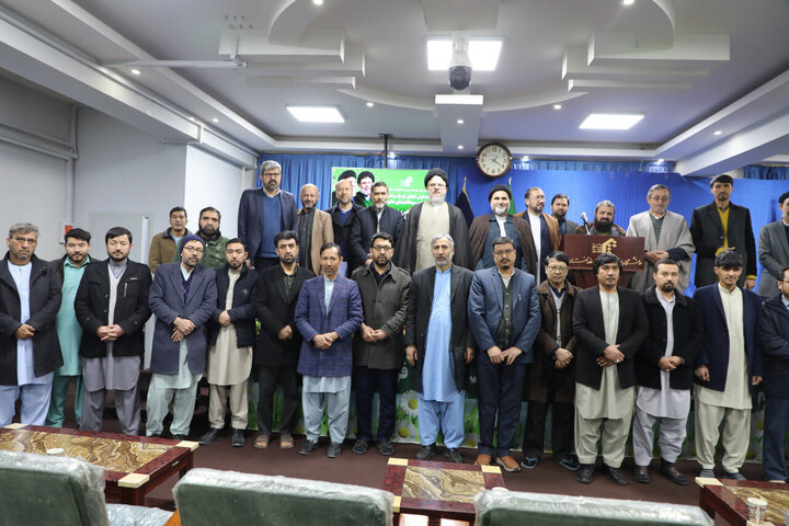 Photos: Conference to commemorate funeral of martyred resistance leaders at Al-Mustafa University in Kabul