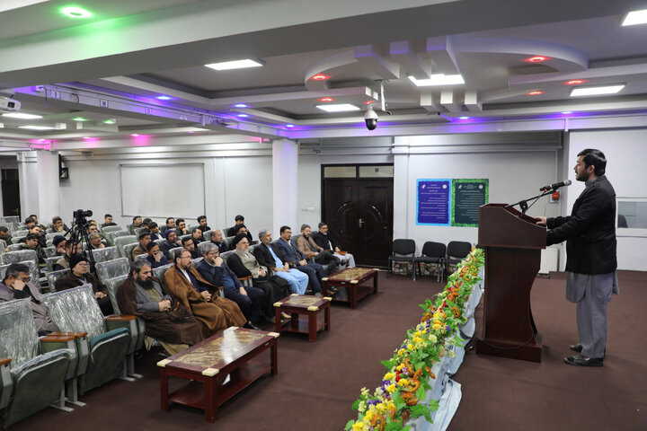 Photos: Conference to commemorate funeral of martyred resistance leaders at Al-Mustafa University in Kabul