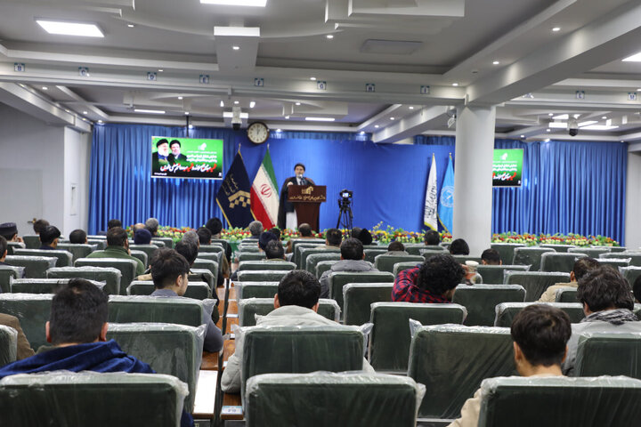 Photos: Conference to commemorate funeral of martyred resistance leaders at Al-Mustafa University in Kabul