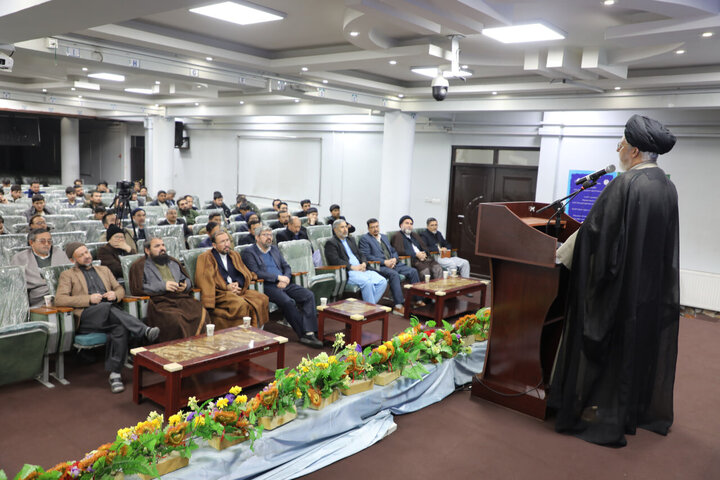 Photos: Conference to commemorate funeral of martyred resistance leaders at Al-Mustafa University in Kabul