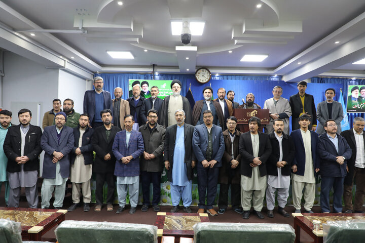 Photos: Conference to commemorate funeral of martyred resistance leaders at Al-Mustafa University in Kabul