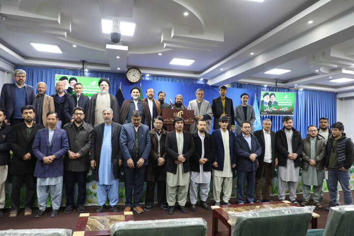 Photos: Conference to commemorate funeral of martyred resistance leaders at Al-Mustafa University in Kabul