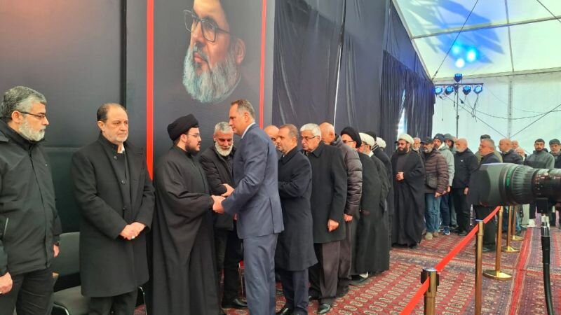 وفود رسمية وشعبية واسعة تُقدّم التعازي والتبريكات بالشهيدين السيدين