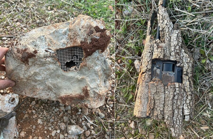 کشف ۲ دستگاه جاسوسی رژیم صهیونیستی در تنه درخت‌ها در جنوب لبنان