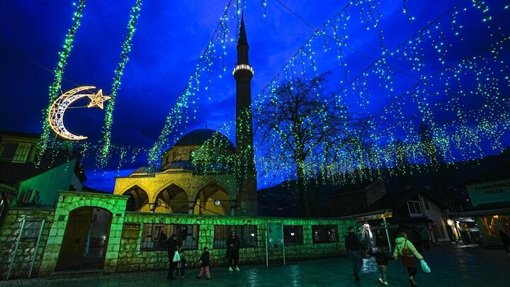 عکس خبری | استقبال از ماه رمضان در سارایوو پایتخت بوسنی و هرزگوین