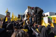 Photos: Funeral ceremony of 95 martyrs in "Aitaroun" in Lebanon