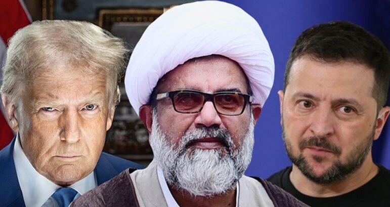 巴基斯坦穆斯林团结委员会主席回应特朗普对泽连斯基的羞辱 巴基斯坦穆斯林团结委员会主席回应特朗普对泽连斯基的羞辱