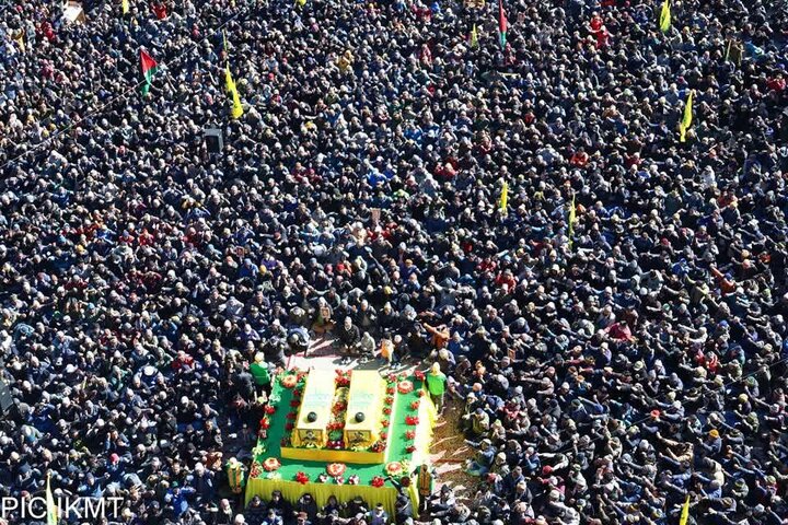 အိန္ဒိယ နိုင်ငံ ကာရ်ဂီးလ်  တွင် ရှဟီးဒ် H.I ဆယက်ဒ် ဟစန် နစရိုလ်လ္လာဟ် နှင့် ရှဟီးဒ် H.I ဆယက်ဒ် ဟာရှင်မ် ဆဖီးယွဒ်ဒီးန်တို့ ၏ ဈာပန  အထိမ်း အမှတ် ပြုလုပ် ။ ။ Photos