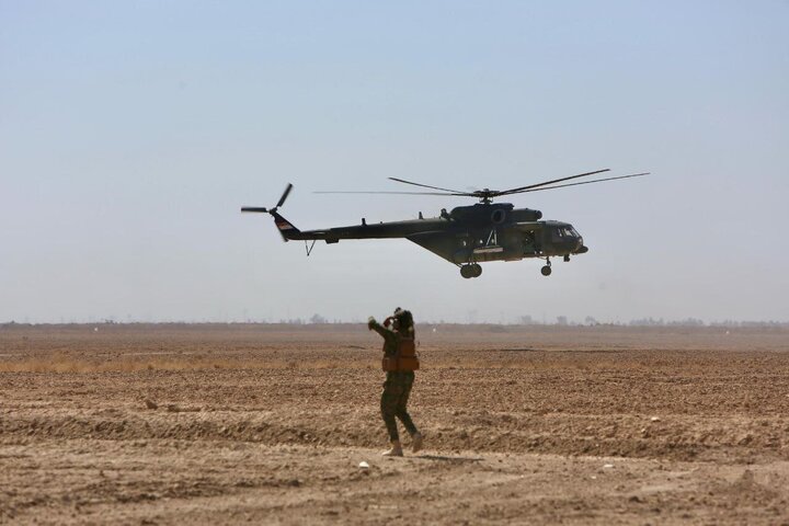 تقرير مصور/ الحشد الشعبي يجري مناورة عسكرية في البصرة