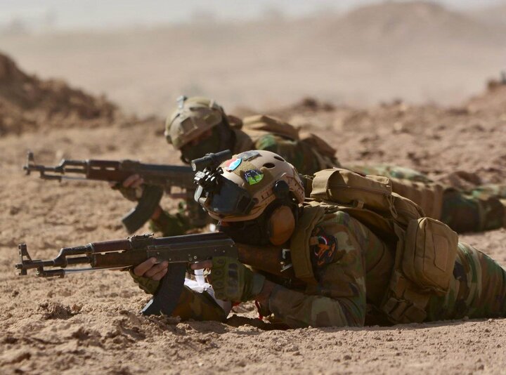 تقرير مصور/ الحشد الشعبي يجري مناورة عسكرية في البصرة