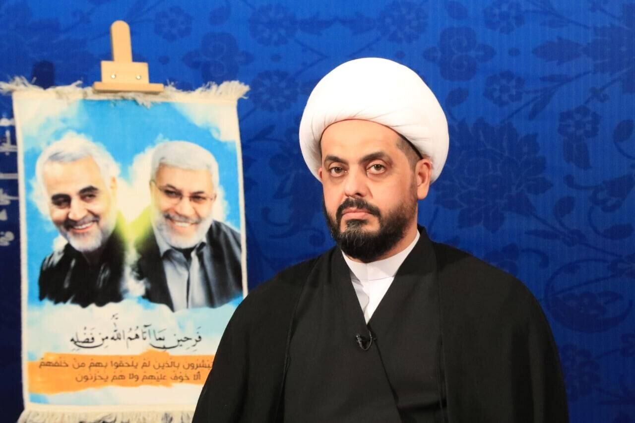 دبیرکل عصائب اهل‌الحق عراق: چیزی به اسم انحلال الحشد الشعبی وجود ندارد