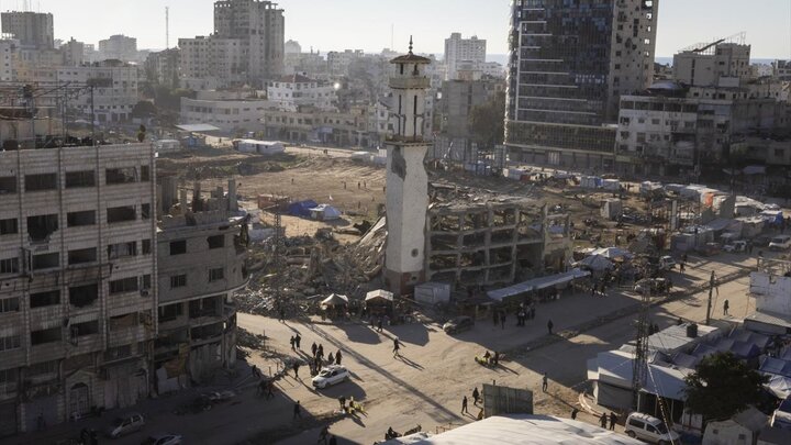 گزارش تصویری | رژیم صهیونیستی ۱۱۰۹ مسجد را در نوار غزه ویران کرد