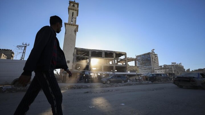 گزارش تصویری | رژیم صهیونیستی ۱۱۰۹ مسجد را در نوار غزه ویران کرد