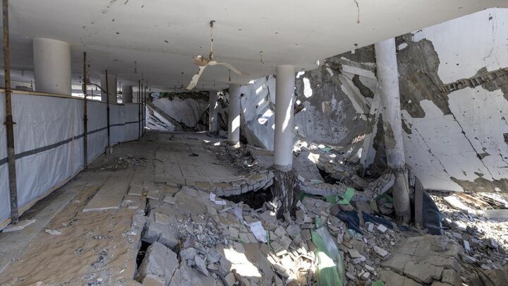 گزارش تصویری | رژیم صهیونیستی ۱۱۰۹ مسجد را در نوار غزه ویران کرد