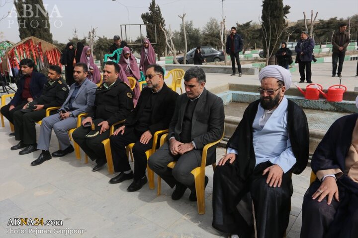 پویش کاشت نهال ایثار به یاد شهدا در اصفهان