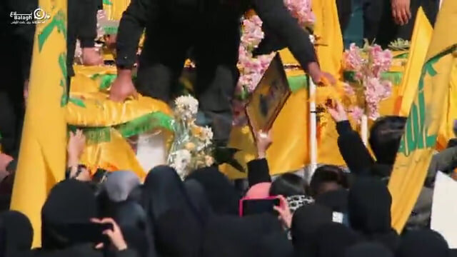 فيديو | تشييع شهداء المقاومة في بلدة عيترون جنوب لبنان