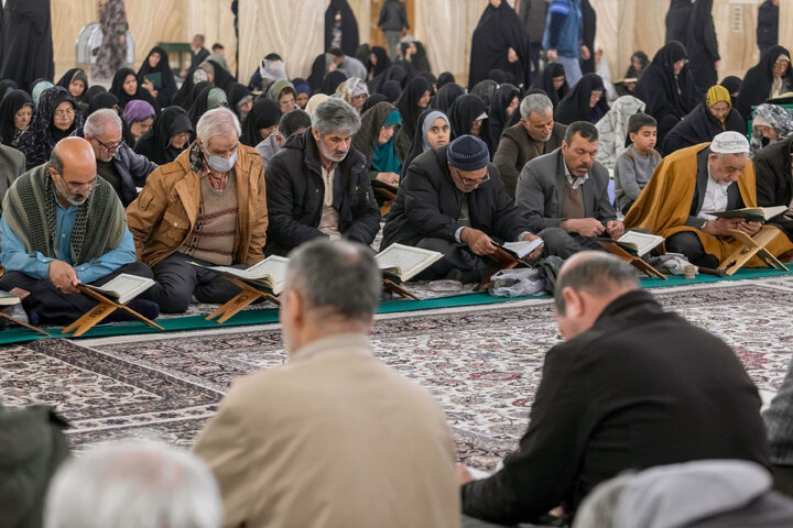 گزارش تصویری | ترتیل‌خوانی قرآن کریم ویژه نوجوانان