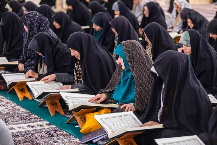 گزارش تصویری | ترتیل‌خوانی قرآن کریم ویژه نوجوانان