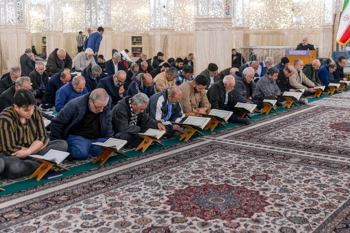 گزارش تصویری | ترتیل‌خوانی قرآن کریم ویژه نوجوانان