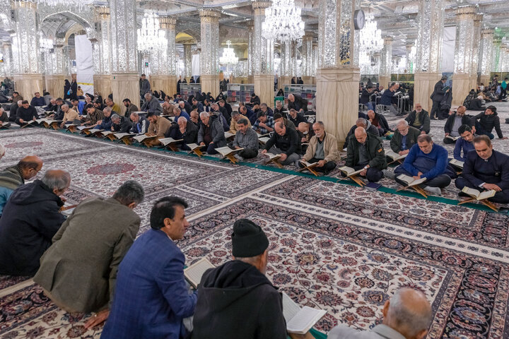گزارش تصویری | ترتیل‌خوانی قرآن کریم ویژه نوجوانان