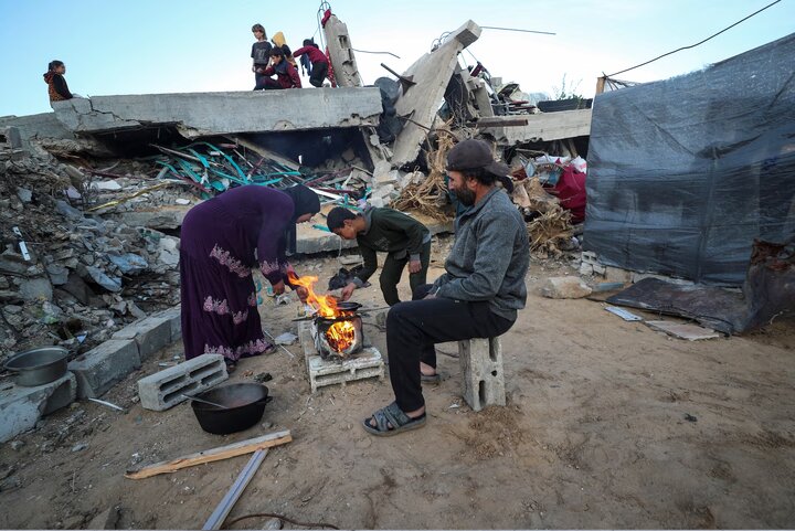 حال و هوای ماه رمضان در میان ویرانه‌های غزه