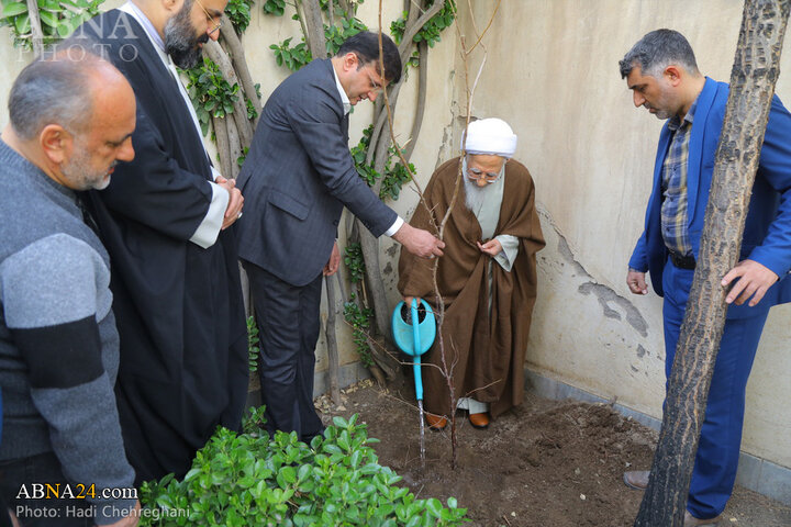 گزارش تصویری کاشت نهال
