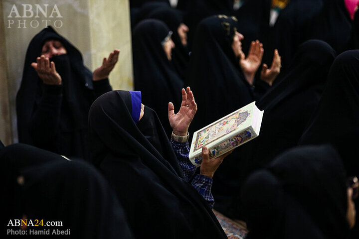 تقرير مصور/ مشاركة الصائمين والصائمات في ختمة القرآن الكريم في حرم السيدة المعصومة (ع)