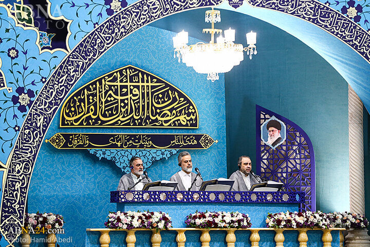 تقرير مصور/ مشاركة الصائمين والصائمات في ختمة القرآن الكريم في حرم السيدة المعصومة (ع)
