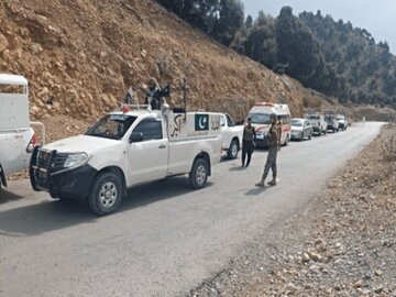 سه کشته در حمله به نظامیان پاکستانی در نزدیک پاراچنار