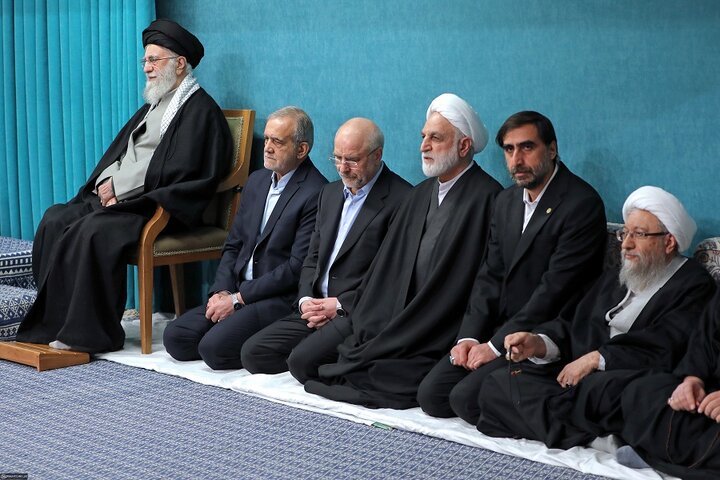 گزارش تصویری دیدار رهبری