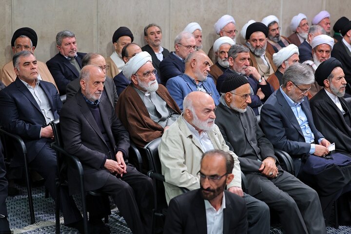 گزارش تصویری دیدار رهبری