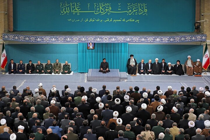 گزارش تصویری دیدار رهبری