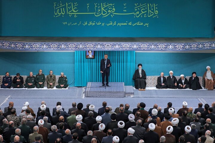 گزارش تصویری دیدار رهبری