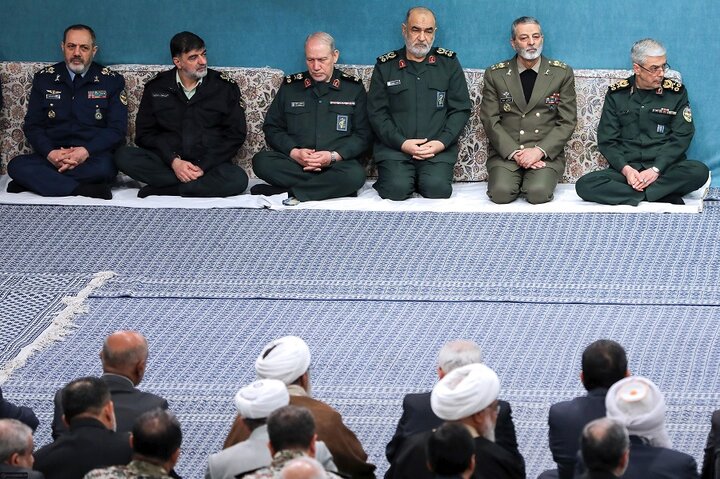 گزارش تصویری دیدار رهبری