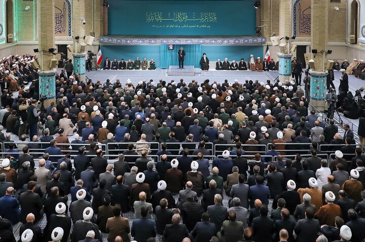 گزارش تصویری دیدار رهبری