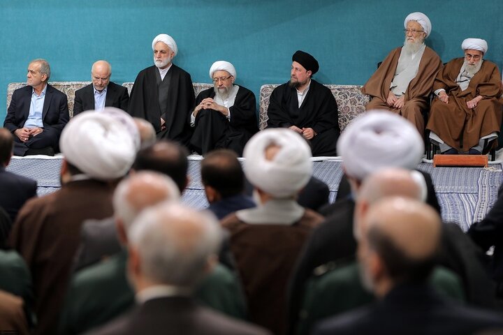 گزارش تصویری دیدار رهبری