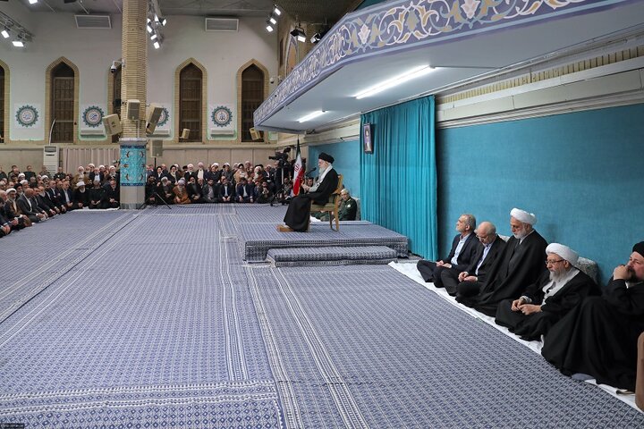 گزارش تصویری دیدار رهبری