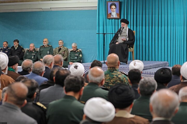 گزارش تصویری دیدار رهبری