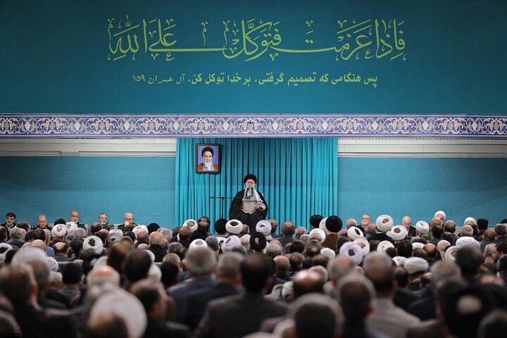 گزارش تصویری دیدار رهبری