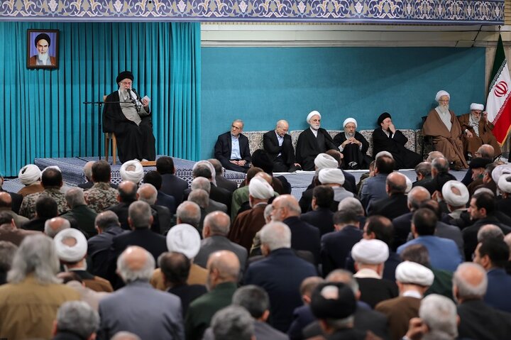 گزارش تصویری دیدار رهبری