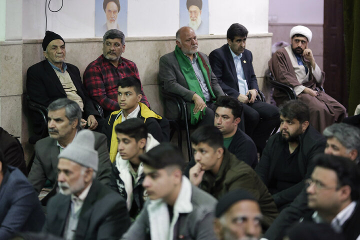 گزارش تصویری | سفره آسمانی به نیت شهدا