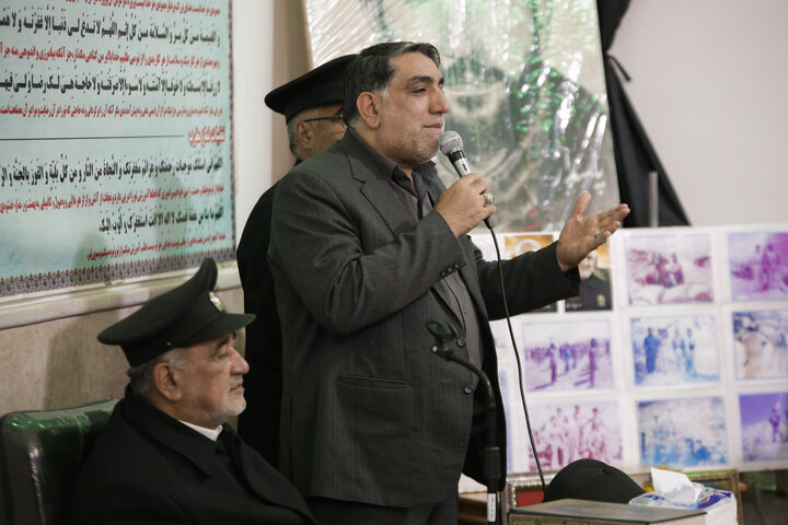 گزارش تصویری | سفره آسمانی به نیت شهدا