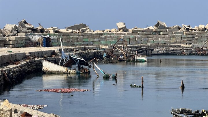 گزارش تصویری | بحران در صنعت ماهیگری غزه