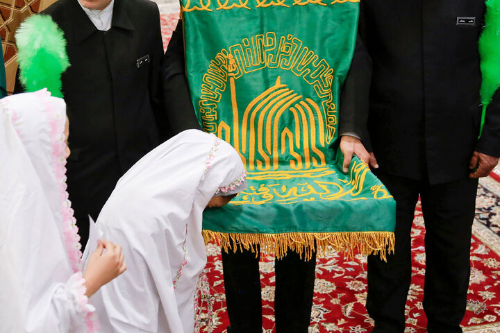 گزارش تصویری | ضیافت افطاری 2000 دانش‌آموزان دختر مشهدی