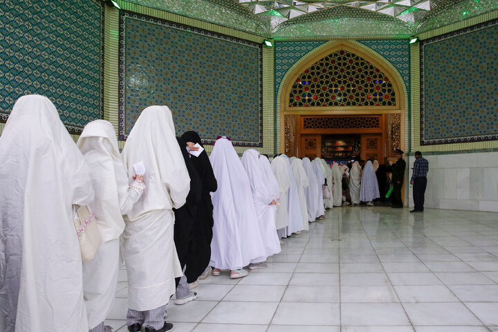 گزارش تصویری | ضیافت افطاری 2000 دانش‌آموزان دختر مشهدی