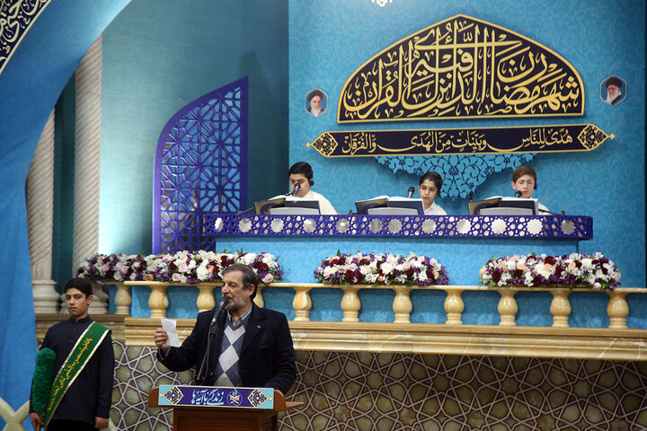 گزارش تصویری | ترتیل‌خوانی قاریان نوجوان با حضور خانواده‌ها در حرم بانوی کرامت