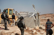 Israeli occupation forces demolishes Palestinian facilities in Bethlehem, Tulkarem