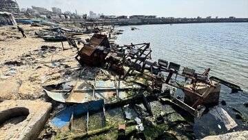 تقرير مصور/ أضرار جسيمة تحديات كبيرة تواجه صيادي الأسماك في قطاع غزة بسبب العدوان الصهيوني